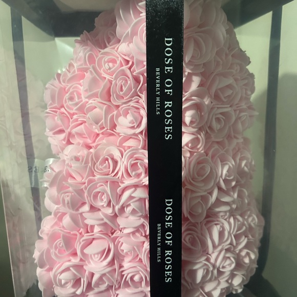 Dose of roses Pink rose teddy bear - Picture 4 of 4